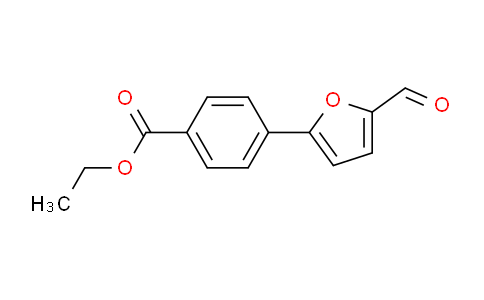 CAS No. 19247-87-1, ethyl 4-(5-formyl-2-furyl)benzoate