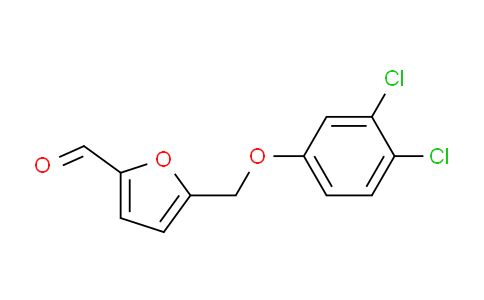 CAS No. 438219-86-4, 5-[(3,4-dichlorophenoxy)methyl]-2-furaldehyde