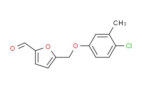 CAS No. 438220-50-9, 5-[(4-chloro-3-methylphenoxy)methyl]-2-furaldehyde