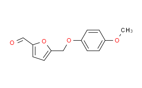 CAS No. 438221-74-0, 5-[(4-methoxyphenoxy)methyl]-2-furaldehyde