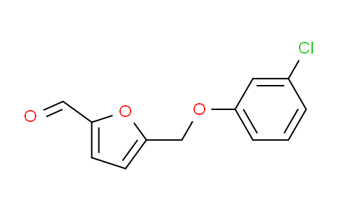 CAS No. 438220-92-9, 5-[(3-chlorophenoxy)methyl]-2-furaldehyde