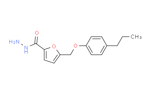 CAS No. 364743-27-1, 5-[(4-propylphenoxy)methyl]-2-furohydrazide
