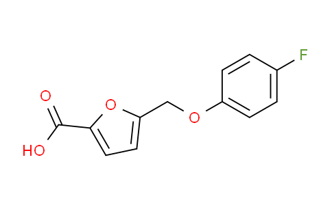 CAS No. 406470-57-3, 5-[(4-fluorophenoxy)methyl]-2-furoic acid