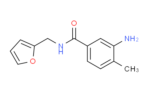CAS No. 926192-92-9, 3-amino-N-(furan-2-ylmethyl)-4-methylbenzamide
