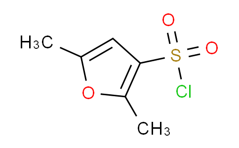 CAS No. 166964-26-7, 2,5-dimethylfuran-3-sulfonyl chloride