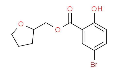 CAS No. 1131587-68-2, (tetrahydrofuran-2-yl)methyl 5-bromo-2-hydroxybenzoate