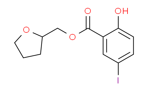 CAS No. 1131605-39-4, (tetrahydrofuran-2-yl)methyl 2-hydroxy-5-iodobenzoate