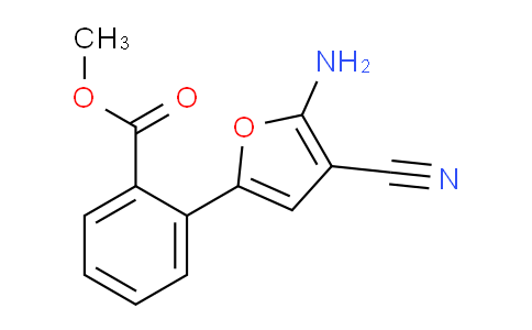 CAS No. 1261268-76-1, Methyl 2-(5-amino-4-cyanofuran-2-yl)benzoate