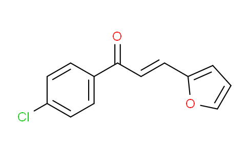 CAS No. 114570-70-6, (E)-1-(4-chlorophenyl)-3-(furan-2-yl)prop-2-en-1-one