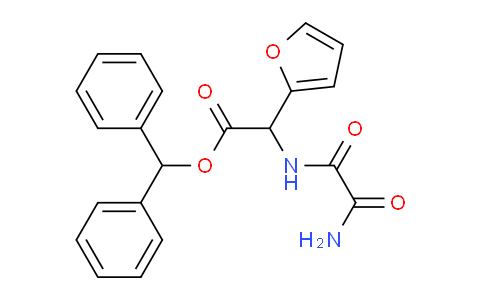 CAS No. 69027-03-8, Benzhydryl 2-(2-amino-2-oxoacetamido)-2-(furan-2-yl)acetate