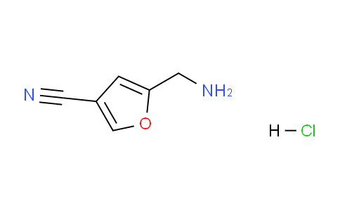 CAS No. 232280-80-7, 5-(Aminomethyl)furan-3-carbonitrile hydrochloride