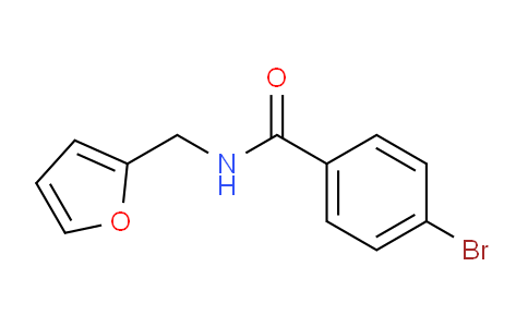 CAS No. 312587-75-0, 4-Bromo-N-(furan-2-ylmethyl)benzamide