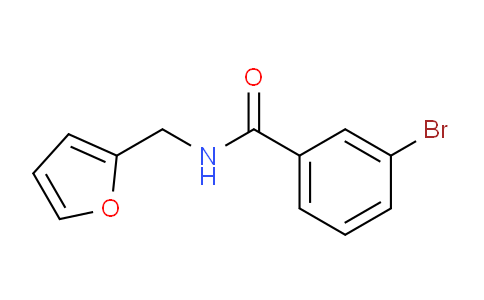 CAS No. 346663-79-4, 3-Bromo-N-(furan-2-ylmethyl)benzamide