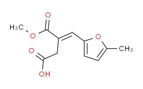CAS No. 37978-59-9, (E)-3-(methoxycarbonyl)-4-(5-methylfuran-2-yl)but-3-enoic acid