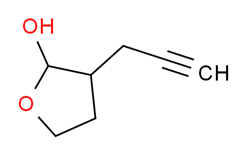 CAS No. 1321861-62-4, 3-(prop-2-yn-1-yl)tetrahydrofuran-2-ol