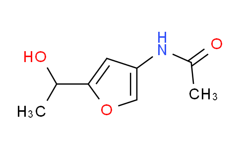 CAS No. 98593-71-6, N-(5-(1-hydroxyethyl)furan-3-yl)acetamide