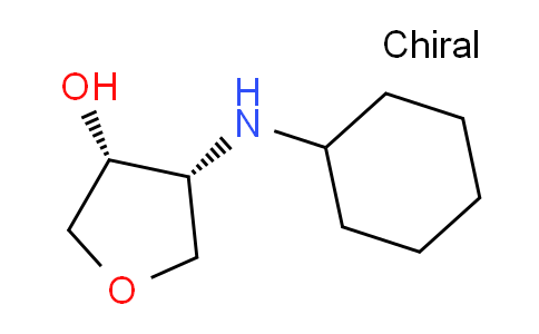 CAS No. 1178026-71-5, (3R,4R)-4-(cyclohexylamino)tetrahydrofuran-3-ol