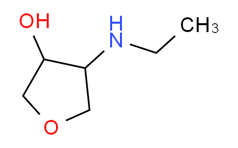 CAS No. 1178259-08-9, 4-(ethylamino)tetrahydrofuran-3-ol