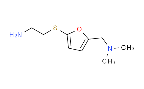 CAS No. 66356-53-4, 2-((5-((Dimethylamino)methyl)furan-2-yl)thio)ethanamine