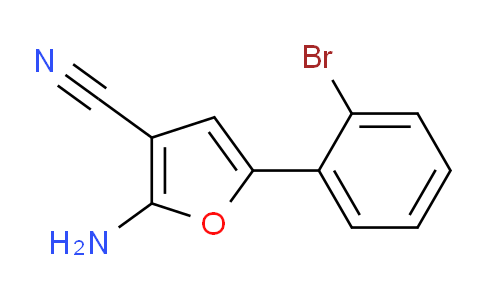 CAS No. 1261268-90-9, 2-Amino-5-(2-bromophenyl)furan-3-carbonitrile
