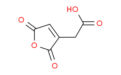 CAS No. 6318-55-4, 2-(2,5-Dioxo-2,5-dihydrofuran-3-yl)acetic acid