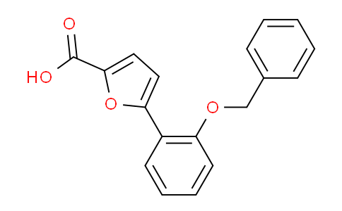 CAS No. 889951-82-0, 5-(2-(benzyloxy)phenyl)furan-2-carboxylic acid