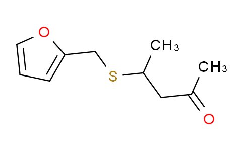 CAS No. 180031-78-1, 4-((Furan-2-ylmethyl)thio)pentan-2-one