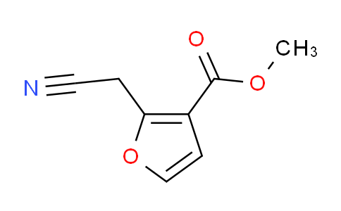 CAS No. 59760-33-7, methyl 2-(cyanomethyl)furan-3-carboxylate