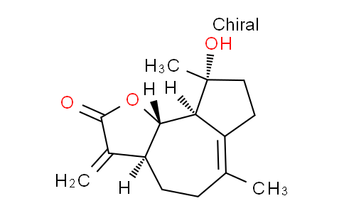 CAS No. 68370-47-8, (3aS,9R,9aS,9bS)-9-hydroxy-6,9-dimethyl-3-methylene-3a,4,5,7,8,9,9a,9b-octahydroazuleno[4,5-b]furan-2(3H)-one
