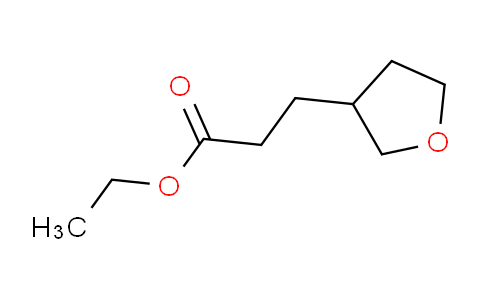 CAS No. 766539-77-9, ethyl 3-(tetrahydrofuran-3-yl)propanoate