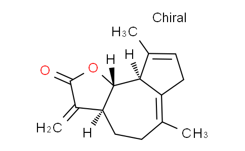 CAS No. 81066-45-7, (3aS,9aS,9bS)-6,9-dimethyl-3-methylene-3a,4,5,7,9a,9b-hexahydroazuleno[4,5-b]furan-2(3H)-one