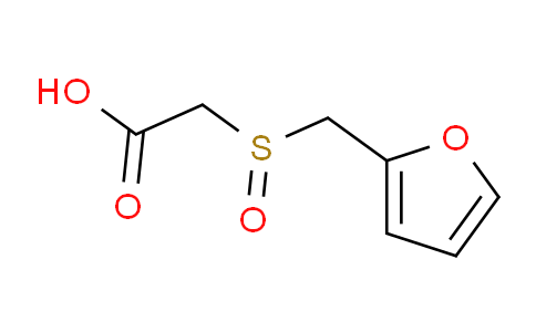 CAS No. 108499-26-9, 2-((furan-2-ylmethyl)sulfinyl)acetic acid