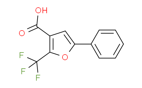 CAS No. 23584-85-2, 5-Phenyl-2-(trifluoromethyl)furan-3-carboxylic acid