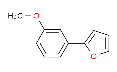 CAS No. 35461-93-9, 2-(3-Methoxyphenyl)furan