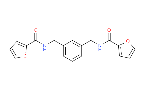 CAS No. 415694-42-7, N,N'-(1,3-Phenylenebis(methylene))bis(furan-2-carboxamide)