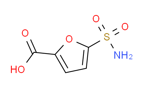 CAS No. 98027-63-5, 5-Sulfamoylfuran-2-carboxylic acid
