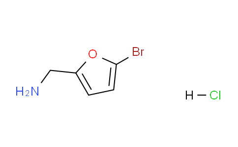 CAS No. 1803600-05-6, (5-Bromofuran-2-yl)methanamine hydrochloride