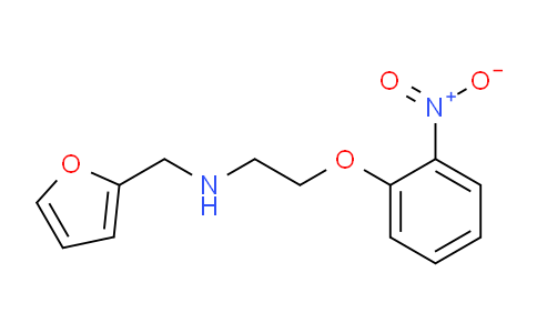 CAS No. 91807-47-5, N-(Furan-2-ylmethyl)-2-(2-nitrophenoxy)ethanamine