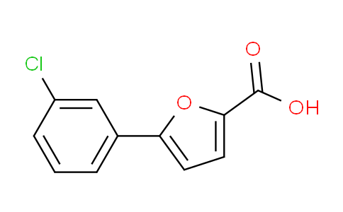 CAS No. 41019-44-7, 5-(3-Chlorophenyl)furan-2-carboxylic acid