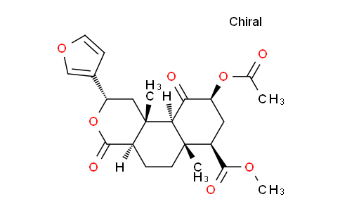 CAS No. 83729-01-5, (2S,4aR,6aR,7R,9S,10aS,10bR)-Methyl 9-acetoxy-2-(furan-3-yl)-6a,10b-dimethyl-4,10-dioxododecahydro-1H-benzo[f]isochromene-7-carboxylate
