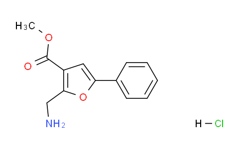 CAS No. 435342-15-7, 2-Aminomethyl-5-phenylfuran-3-carboxylic acid methyl ester hydrochloride