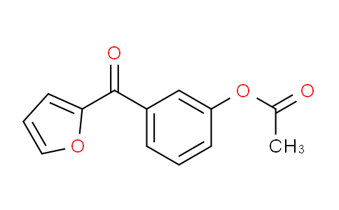 CAS No. 898766-20-6, 2-(3-Acetoxybenzoyl) furan
