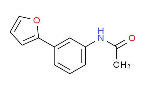 CAS No. 400745-80-4, N-(3-(Furan-2-yl)phenyl)acetamide