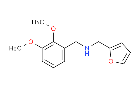CAS No. 436086-81-6, N-(2,3-Dimethoxybenzyl)-1-(furan-2-yl)methanamine