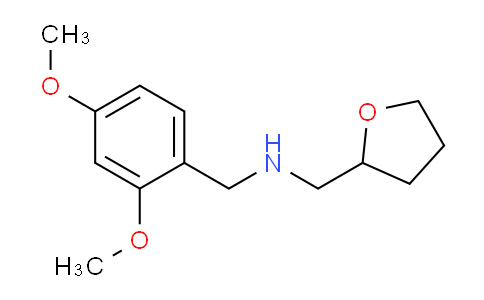 CAS No. 510723-75-8, N-(2,4-Dimethoxybenzyl)-1-(tetrahydrofuran-2-yl)methanamine