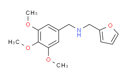 CAS No. 212392-89-7, 1-(Furan-2-yl)-N-(3,4,5-trimethoxybenzyl)methanamine