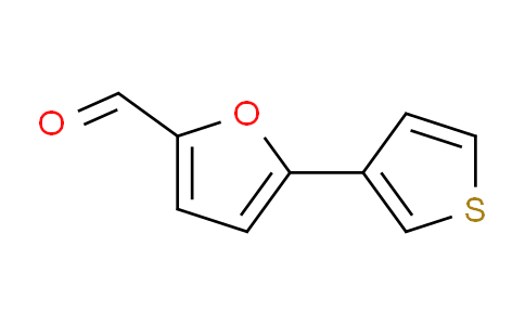 CAS No. 886361-73-5, 5-(Thiophen-3-yl)furan-2-carbaldehyde