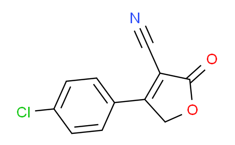CAS No. 39561-83-6, 4-(4-Chlorophenyl)-2-oxo-2,5-dihydrofuran-3-carbonitrile