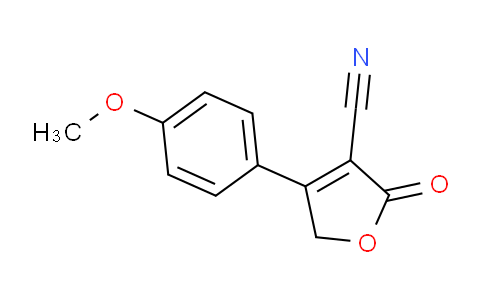 CAS No. 50691-07-1, 4-(4-Methoxyphenyl)-2-oxo-2,5-dihydrofuran-3-carbonitrile