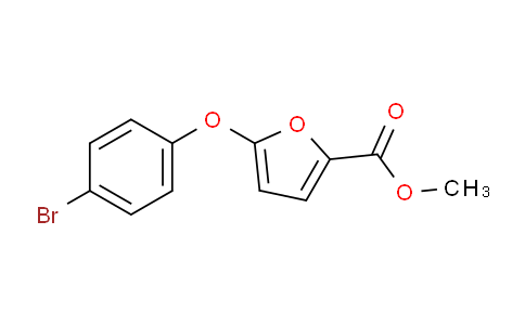 CAS No. 952183-41-4, Methyl 5-(4-bromophenoxy)furan-2-carboxylate